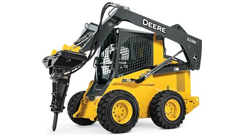 john deere skid steer breaker attachments|hammer attachment for skid steer.